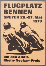 Flyer Flugplatzrennen Speyer 1979