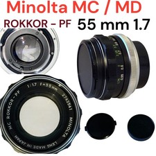 Objektiv für minolta - objektiv, md