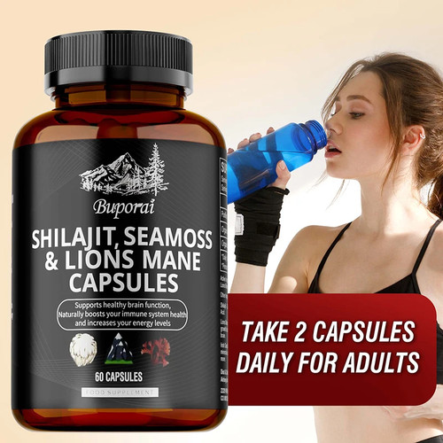 Shilajit sea moss lions - sea, &