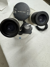 Zeiss Mikroskop Microscope KF2 mit 2Okularen aus Arztpraxis Top