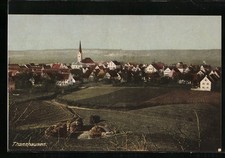 Ansichtskarte Thannhausen, Ortsansicht mit Umgebung 
