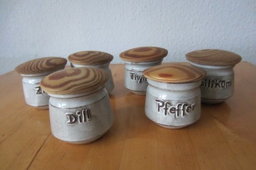 Keramik dosen gewürzdosen - 6,