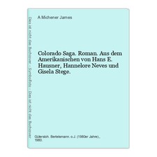 Colorado saga roman aus dem - roman.,