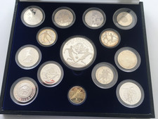 Künker: Set Fussball-WM 1986 Mexiko, 13 x Ag, 1 x KuNi, siehe Beschreibung, Top!