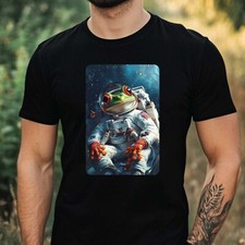 Herren T-Shirt Frosch als