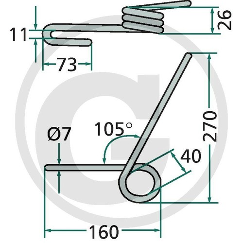 Striegelzinken