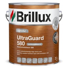 Brillux 3L Gebinde  UltraGuard Lasur Eiche mit Protect 