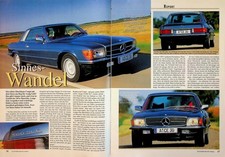 Oldtimer Praxis 2002) Mercedes 500 SLC mit 240PS Restaurierung - ein interessant