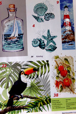 Kreuzstich Stickheft - Dein