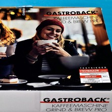 Gastroback Kaffemaschine PRO mit Mahlwerk und Thermokanne