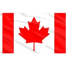 Kanada Flagge mit Messingösen