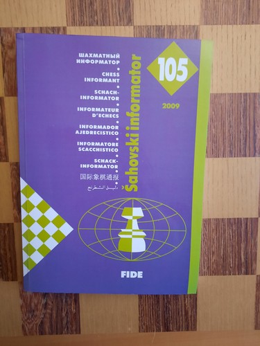 Schach informator 105 aus - schach-informator, 2009