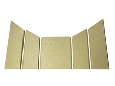 Rückwandstein Island Aqua Brennraum Ersatzteil Vermiculite Steine für Justus