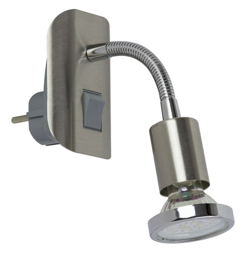 052 steckerleuchte nickel - 11-052,