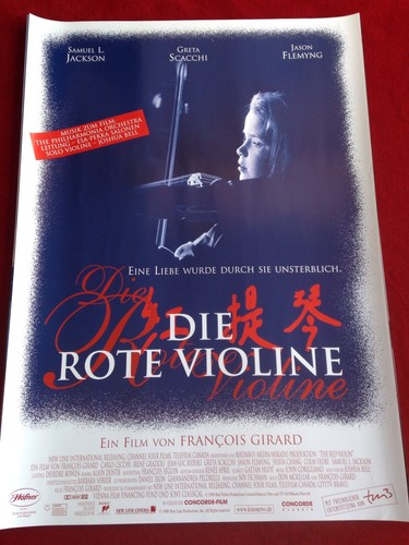 Die rote violine kinoplakat - rote,