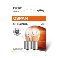2x P21W OSRAM 12V BA15s 12V