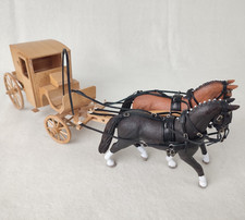 Schleich Pferde Gespann mit