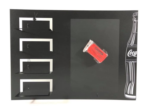 Coca cola tafel kreide - +, und