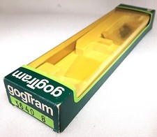 Originaler LEERKARTON für gogTram 3640 8, Straßenbahn-Baustellenwagen, grau, H0