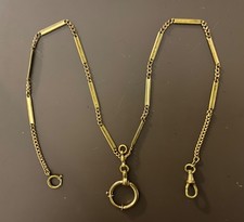 Alte uhrkette gold double - alte,