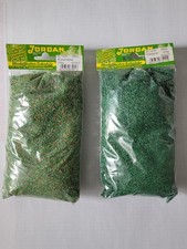 Streumaterial Modellbau Modelleisenbahn Blumenwiese+Waldgrün je 100g Fa. Jordan