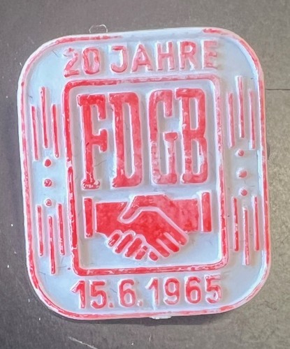 Ddr abzeichen jahre fdgb - abzeichen,