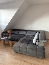 Ecksofa Anthrazit grau