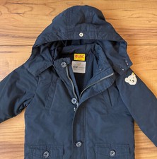 100%ORIG STEIFF COLLECTION JACKE BLAU GR.86CM/18M BABY JUNGEN WINTERJACKE