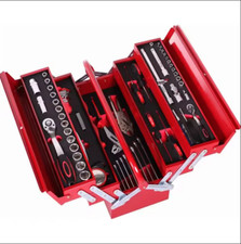 85tlg Werkzeugkoffer Werkzeugkasten Werkzeugkiste Ratschenkasten