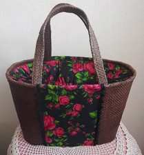 Vintage korbtasche - vintage,