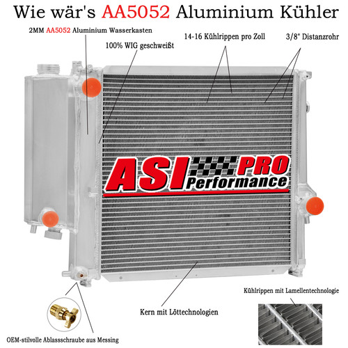 Reihig aluminium kühler - 2,