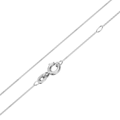 Ankerkette weißgold 585 45cm - ankerkette,