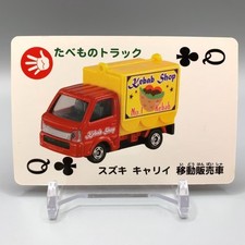 Suzuki Carry Mobile Verkaufsfahrzeug Tomica Trump Spielkarte Club Queen ww808
