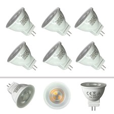 6x Paulmann GU4 LED Leuchtmittel MR11 Reflektor 3,3W 180lm 12V AC DC Warmweiß 36