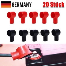 20x Batterie Polabdeckung Pol Schutzkappe Kappen + Plus, - Minus Satz Abdeckung