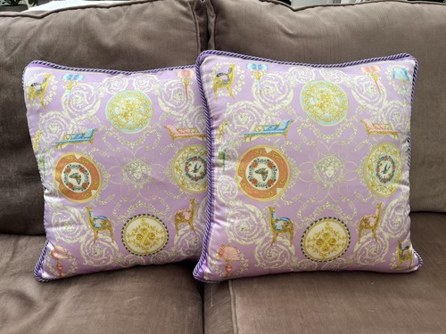 Paar versace home kissen - paar, seide