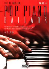 Pop Piano Ballads Band 4 - Songbook mit 2 CDs - NEU VOM MUSIKFACHHÄNDLER