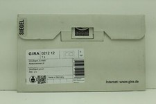 Gira 021212 2-fach Abdeckrahmen weiß, Gira Esprit Glasrahmen "Neu&OVP"