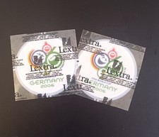 2 PATCHES LEXTRA FIFA WORLD