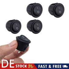 5x Mini Kippschalter