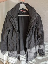Northland Regenjacke, Größe M, Schwarz