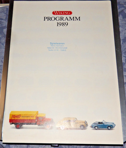 Wiking programm 1989 - wiking, h0