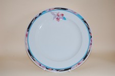 Speiseteller Platzteller 31cm Hotel Leonard Blume schwarz rosa Hutschenreuther