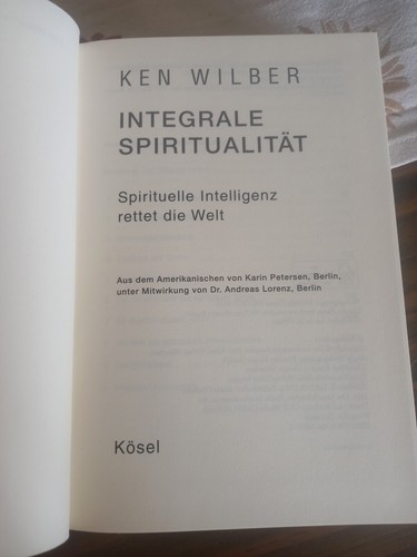 Buch ken wilber integrale - -,