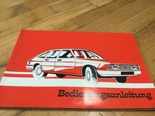 Bedienungsanleitung Simca Chrysler Talbot 1978
