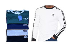 ADIDAS ORIGINALS 3 STREIFEN LANGARM T-SHIRT FÜR HERREN
