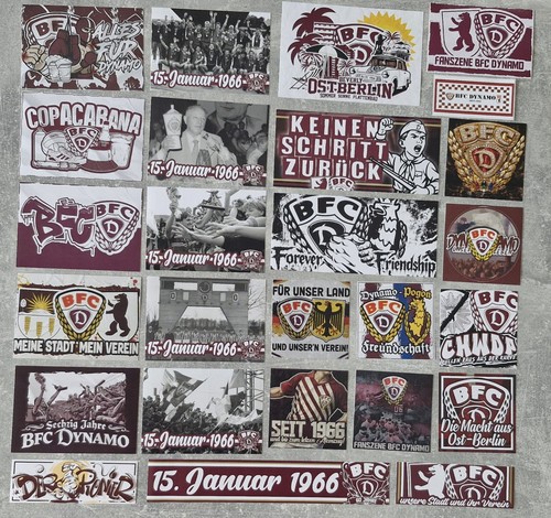Bfc dynamo berlin aufklebermix - dynamo,