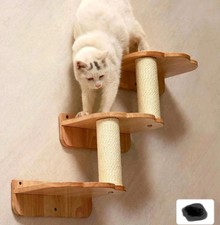 3-stufige Katzenwandtreppe -