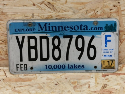Nummernschild usa minnesota - usa, *