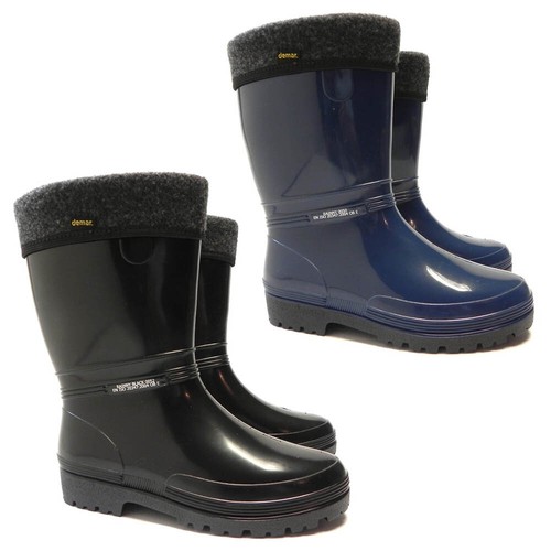 Demar gummistiefel gefüttert - gummistiefel,